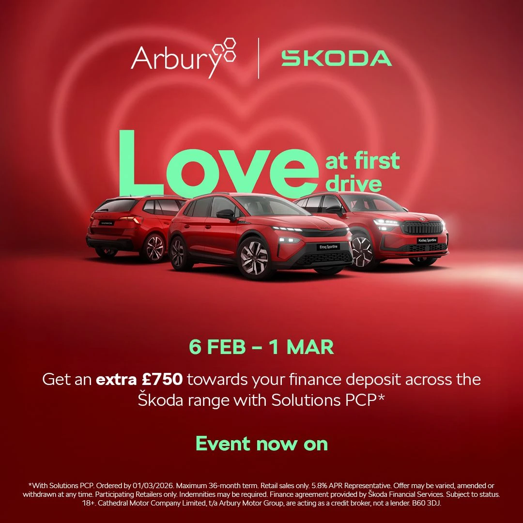 Love at First Drive – at Arbury, Škoda